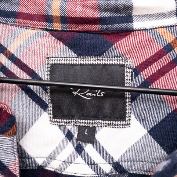 Rails Nadine Plaid Shirt Dress Size Large - Picture 3 of 8